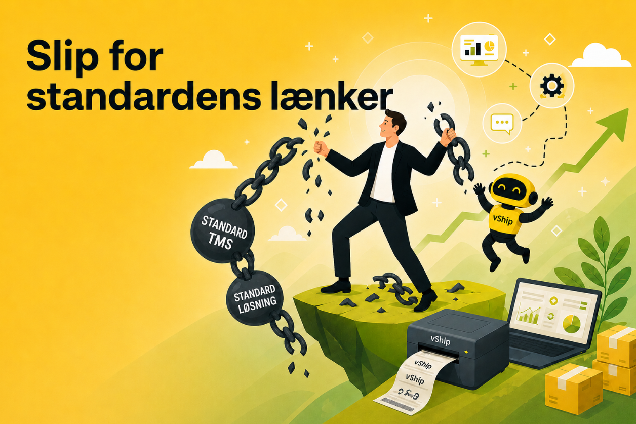 Slip for standardens lænker
